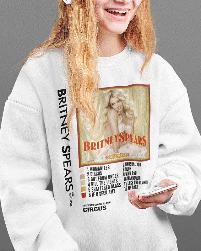 Britney Spears Circus Poster T-shirt