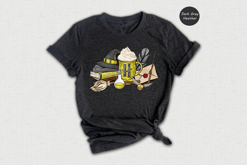 Wizard School Bookish Casual T-shirt