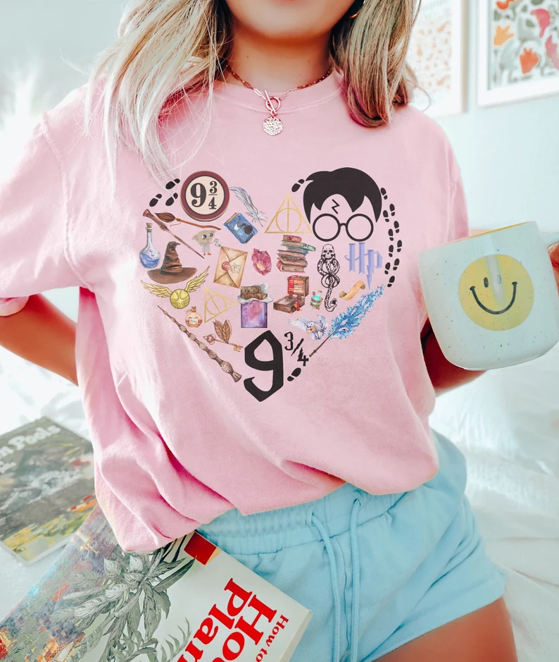 Comfort Colors? HP Witch Heart T-Shirt