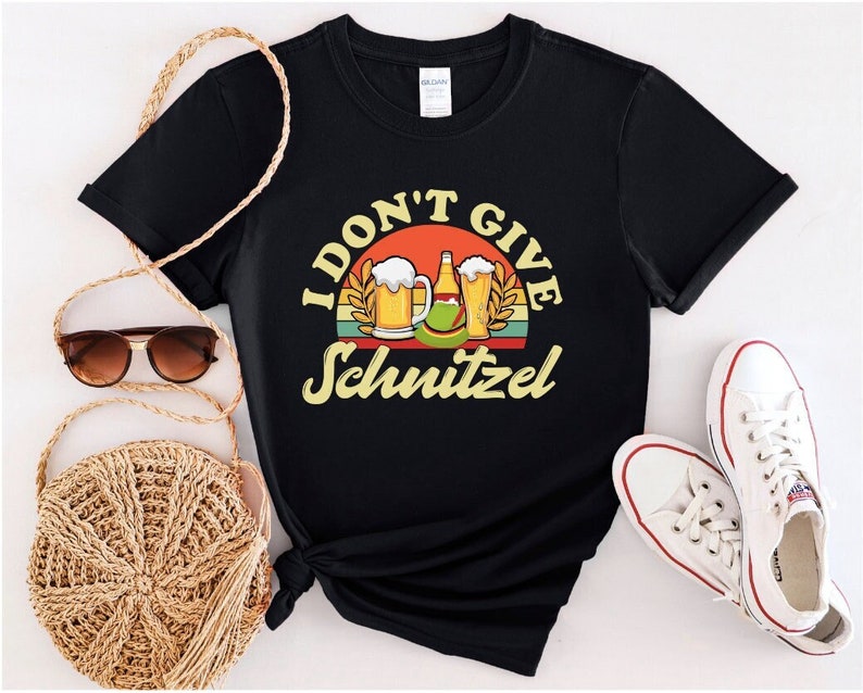 I Don't Give A Schnitzel Oktoberfest Casual T-shirt