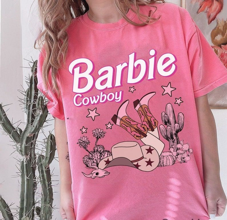 Cowboy Barbie Cute T-shirt