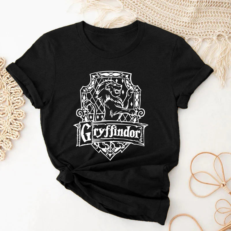 Hogwarts School Casual Short Sleeve T-shirt