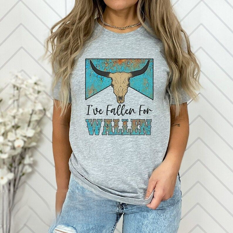 Fallen for Wallen Country Music T-shirt