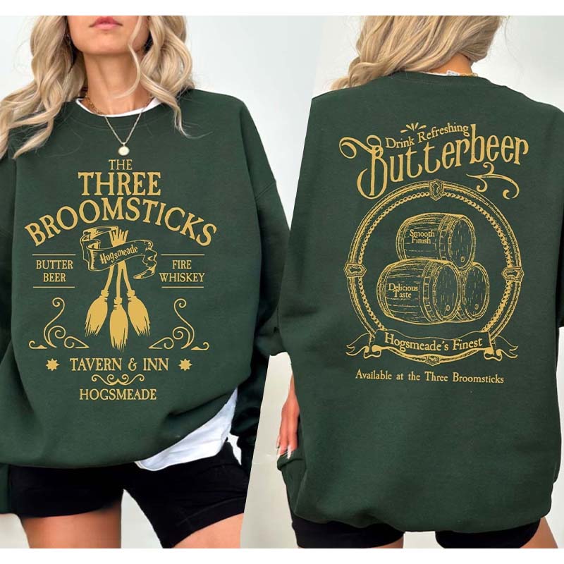 Vintage The Three Broomsticks Sweatshirt
